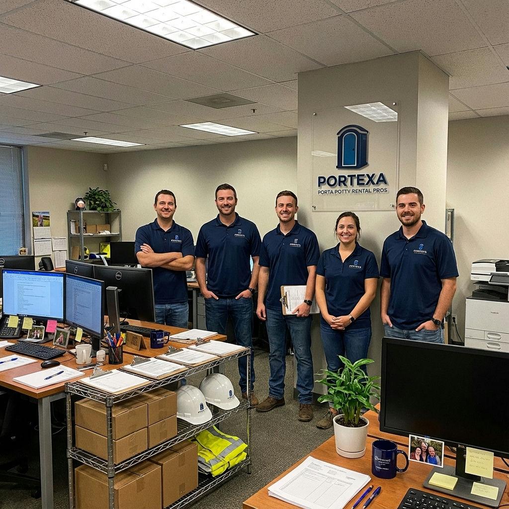 Portexa Porta Potty Rental Pros team